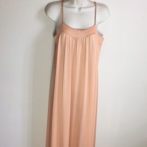 🍋3 for $30 Lorene Full Length Maxi Nightie in Nude L